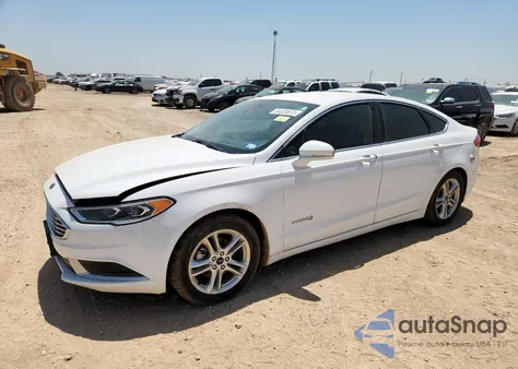 2018 Ford Fusion Se Hybrid из США, поврежденный, VIN 3FA6P0LU9JR171664